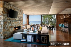 The Ritz-Carlton, Lake Tahoe, Lake Club living room