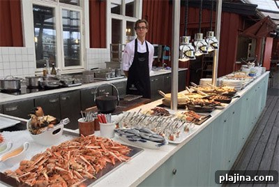 Sjömagasinet’s buffet