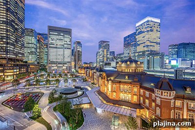 Tokyo Central Railway Station in Chiyoda