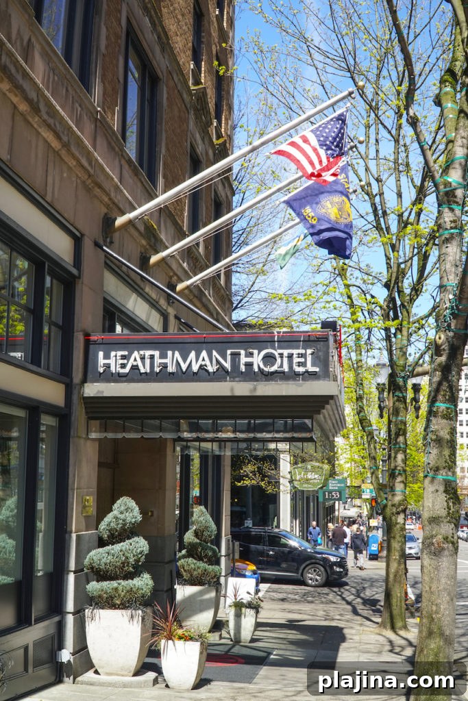 Heathman Hotel in POrtland Oregon