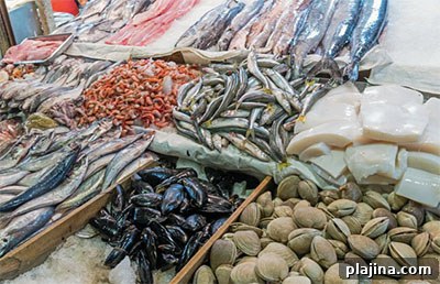 Mercado Central seafood market