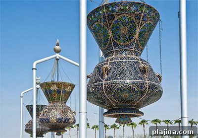 The Mameluke Mosque Lanterns in the Corniche area