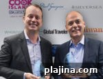 Jason Montague, president & CEO, Regent Seven Seas Cruises; Randall Soy, executive vice president of sales, Regent Seven Seas Cruises
