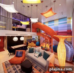 Ultimate Family Suite aboard Royal Caribbean’s Symphony of the Seas © ROYAL CARIBBEAN