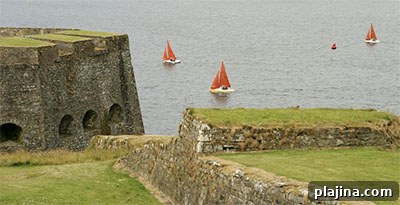 Sailboats in Kinsale Harbour