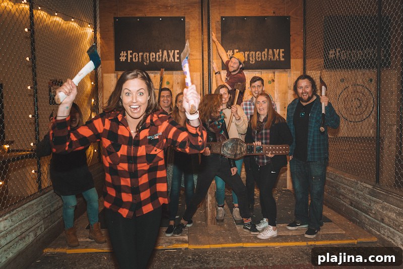 Forged Axe Throwing