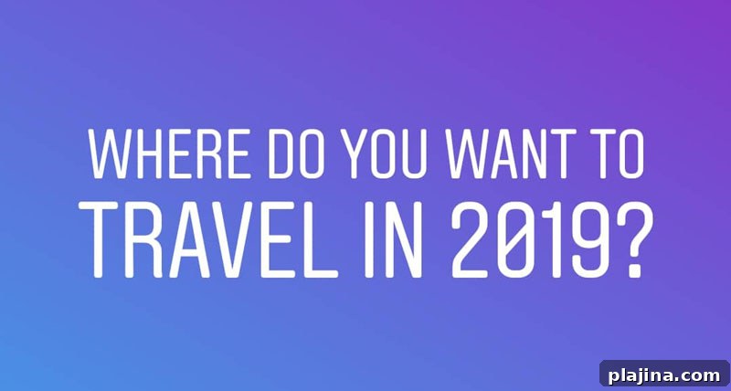 2019 travel