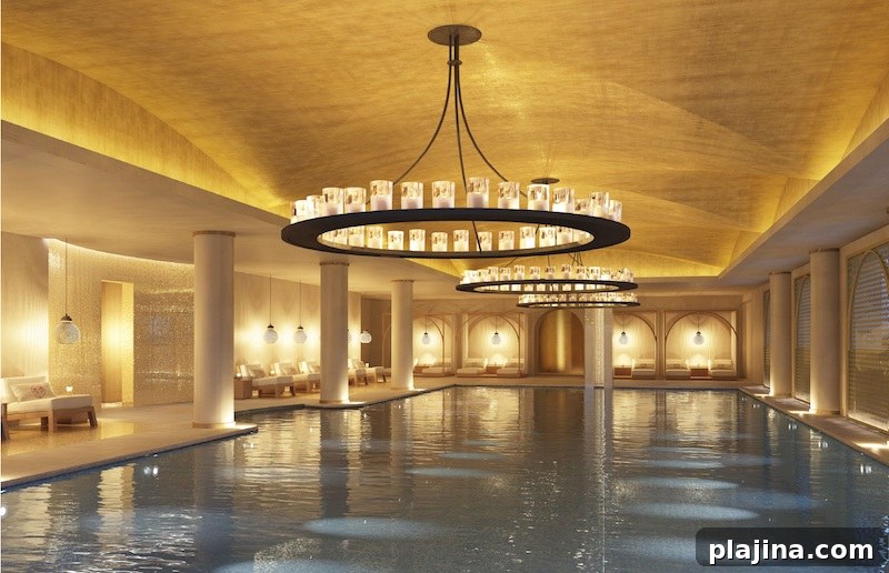 Emerald Palace Kempinski Dubai, Spa Cinq Mondes - In-door Pool © Kempinski Hotels