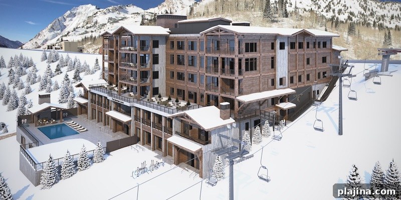 Snowpine Lodge, Final Render