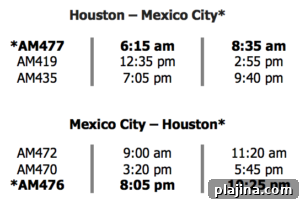 Aeromexico Chart