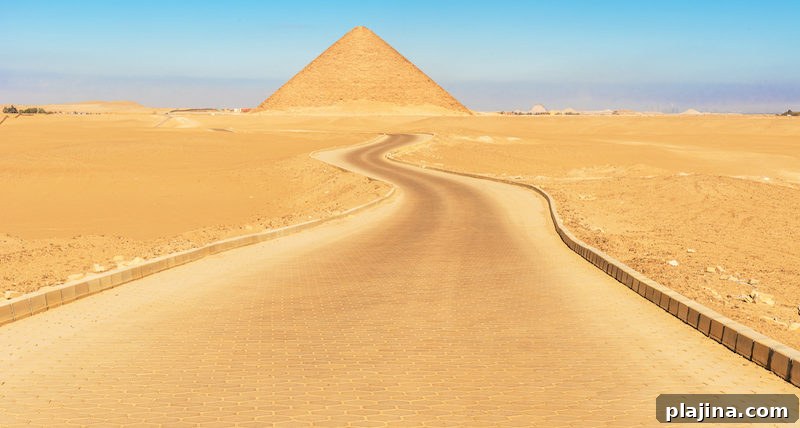Red pyramid