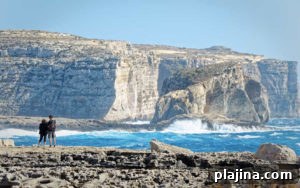 Cliffs of San Lawrenz, Gozo