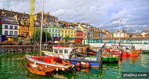 Cobh harbor
