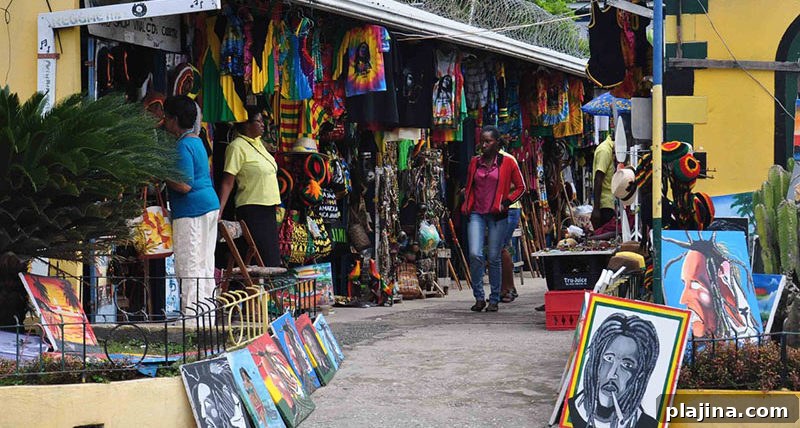 Ocho Rios shopping
