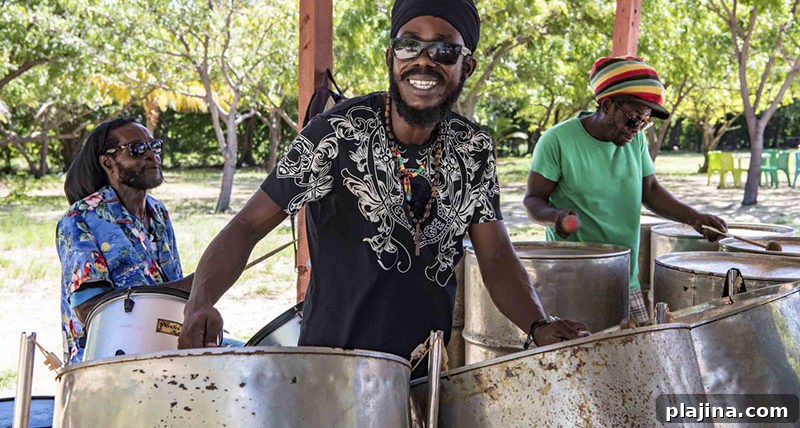 Jamaican steel drum music