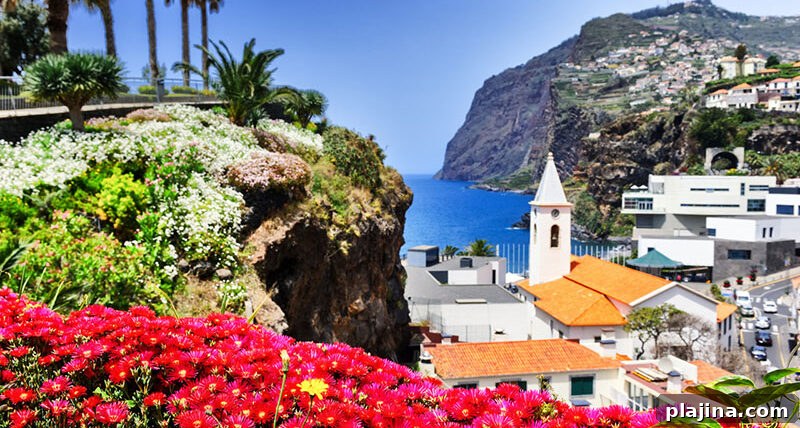 Camara de Lobos coastal village