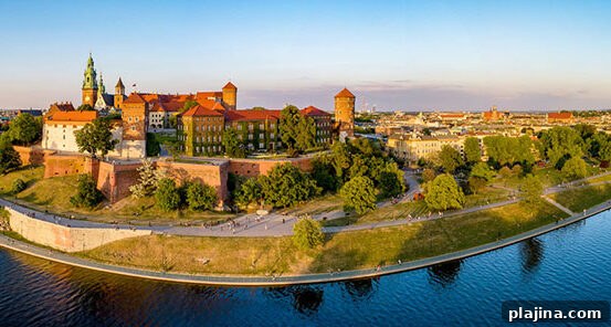 Krakow city center