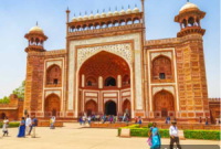 Taj Mahal at Dawn: Magical Reflections and Timeless Beauty
