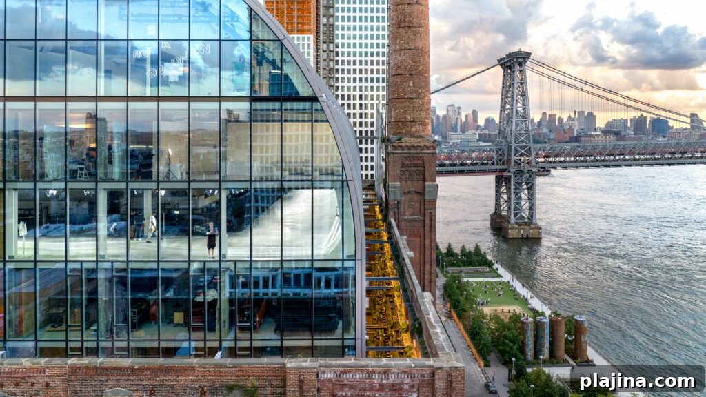 glass exterior