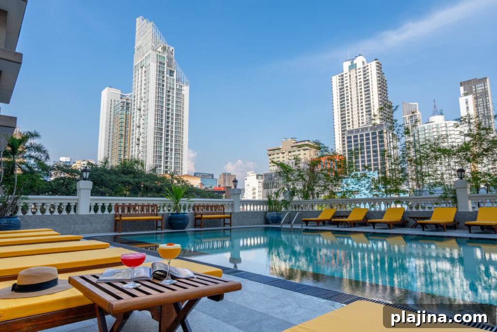 rooftop pool