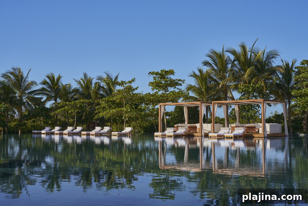 Resort pool area