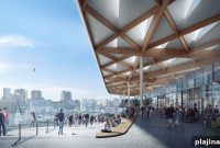 Sydney Fish Market’s Iconic Floating Roof Nears Completion