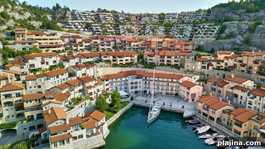 Tivoli Portopiccolo aerial view