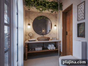 Santa Lucia Jungle Hacienda - suite bathroom