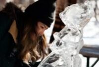 Ice Sculpting Workshops at Grand Lake Viking Winter Carnival, CO