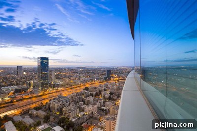 Tel Aviv at sunset