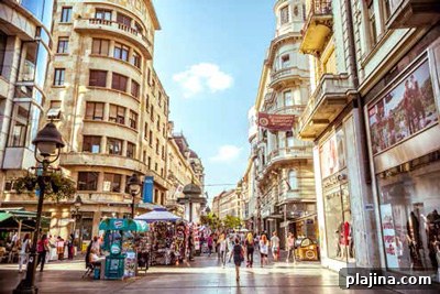 Shopping on Knez Mihailova Street