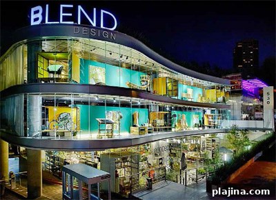 Blend Design concept store with designer products