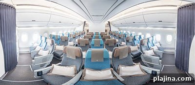 Airbus A350 economy class © SINGAPORE AIRLINES