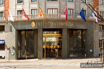 InterContinental Madrid entrance © INTERCONTINENTAL MADRID