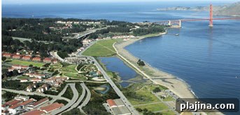Aerial views of Presidio 
