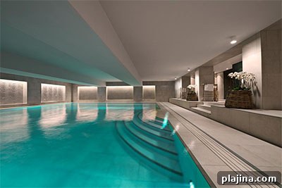 Hotel D’Angleterre’s Amazing Space Spa pool in Copenhagen