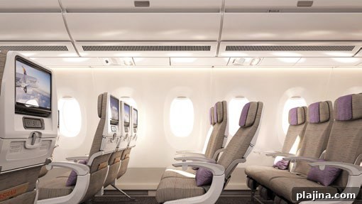 Airbus A350 interior © ASIANA AIRLINES