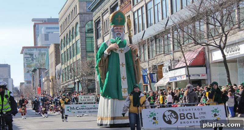 St.Patrick's day in Montreal